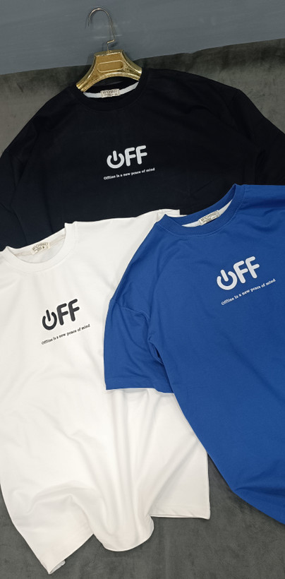 تیشرت ۲نخ پنبه مچینست off